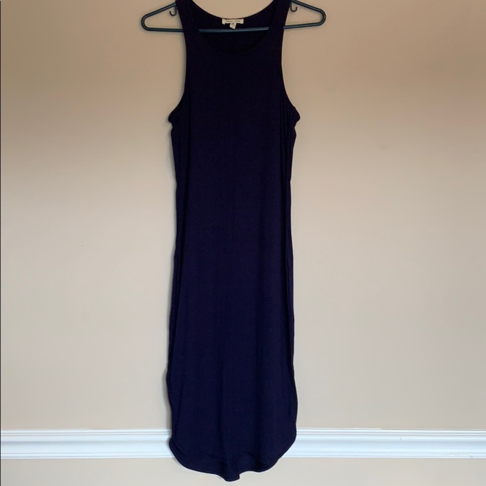 UO VIOLET TANK MIDI DRESS